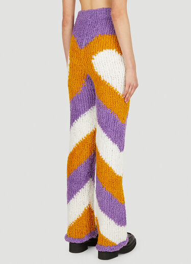 Marco Rambaldi Heart Knit Pants Purple mra0250001