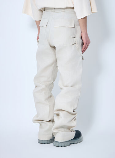 Rick Owens Stefan Cargo Pants Beige ric0159013