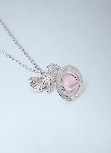 LN-CC® - Vivienne Westwood: Octavie Pendant Necklace - Silver Vivienne Westwood Octavie Pendant Necklace Silver vvw0366051