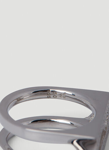 Tom Wood Cage Ring Silver tmw0352003