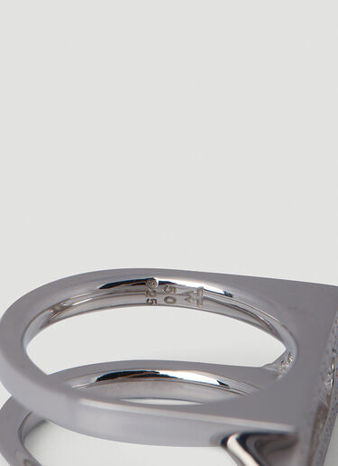 Cage Ring Tom Wood Cage Ring Silver tmw0352003