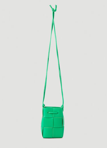 Bottega Veneta Intreccio Bucket 迷你单肩包 绿 bov0248088
