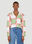 GANNI Jade Polo Top Beige gan0249024