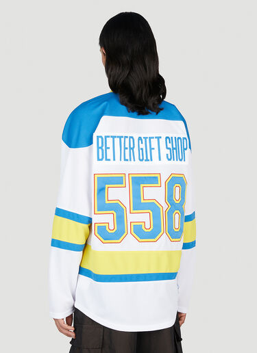 Better Gift Shop Hockey Sweatshirt White bfs0154003