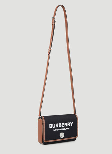 Burberry New Hampshire Shoulder Bag Black bur0249050