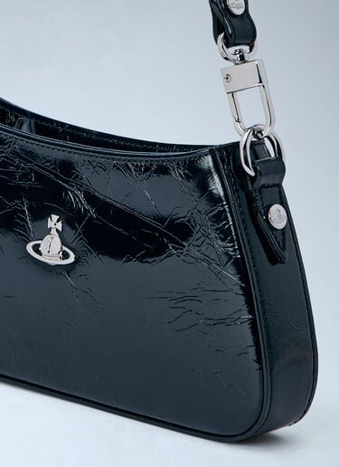 LN-CC® - Vivienne Westwood: Tasha Shoulder Phone Bag - Black Vivienne Westwood Tasha Shoulder Phone Bag Black vvw0266023
