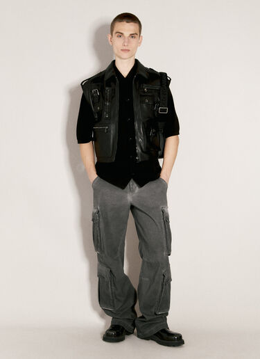 Dolce & Gabbana Drill Cargo Pants Grey dol0156004