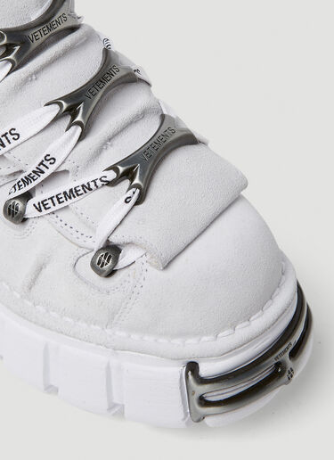 VETEMENTS New Rock Platform Sneakers Grey vet0250026