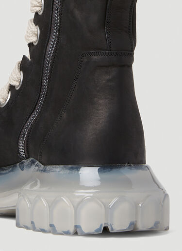 Rick Owens 보조 트랙터 부츠 블랙 ric0151030