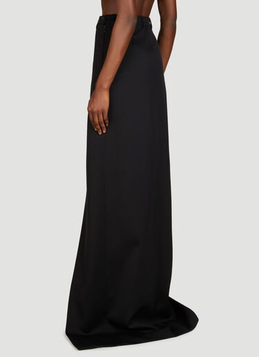 Balenciaga スプリットテーラードスカート ブラック bal0255025