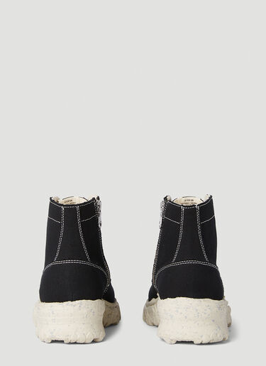 Maison Mihara Yasuhiro Canvas Boots Black mmy0151007