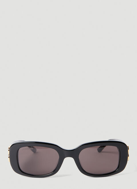 Gucci Dynasty D-Frame Sunglasses Black gus0254010