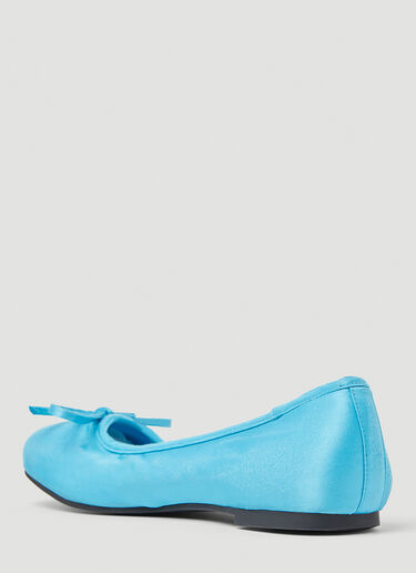 Balenciaga Leopold Ballerina Flats Blue bal0253086