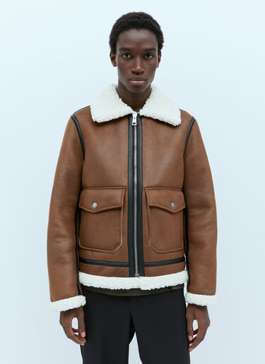 A.P.C. Tommy Aviator Jacket Brown apc0154001