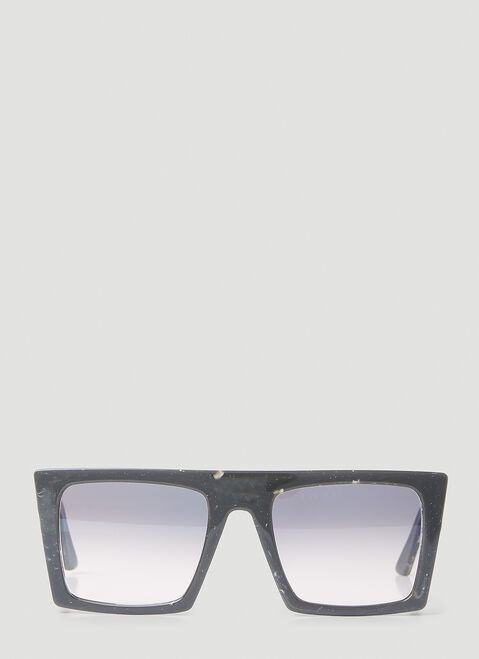 Clean Waves Type 3 Tall Marbled Sunglasses Black clw0353006
