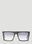Haeckels Type 3 Tall Marbled Sunglasses Black hks0351001