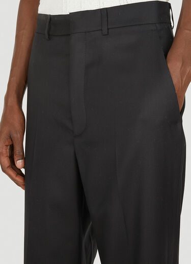 Casablanca Tailored Wide Leg Pants Black cbl0147001
