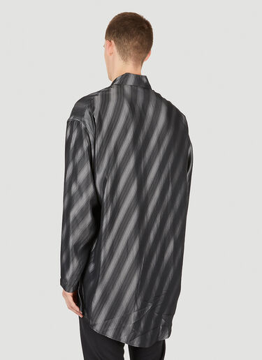 Sulvam Striped Shirt Grey sul0150002