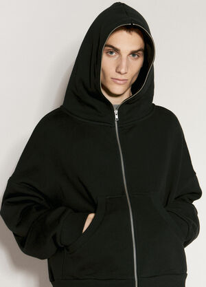 Entire Studios Eternal Zip Hooded Sweatshirt Black ent0155022