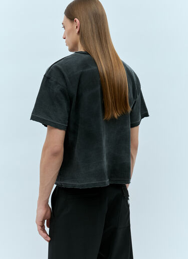 HYSTERIC GLAMOUR x CIRCLE HERITAGE Punk Short-Sleeve T-Shirt Black hgc0155002