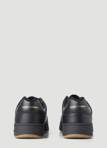 Saint Laurent SL/61 Leather Sneakers Black sla0147031