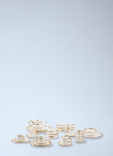 Set Of Two Golden Finds Teacups POLSPOTTEN Set Of Two Golden Finds Teacups White wps0691993