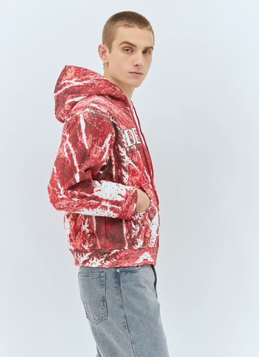DEMMO Return To Flesh Hooded Sweatshirt Red dem0159001