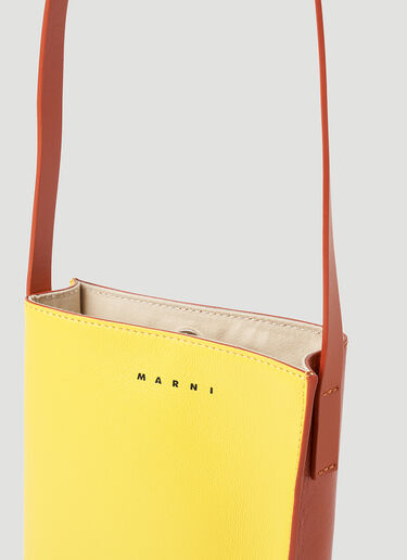 Marni Colour Block Crossbody Bag Yellow mni0152017