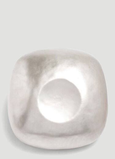 Tom Dixon Medium Square Bash Vessel Silver wps0638030