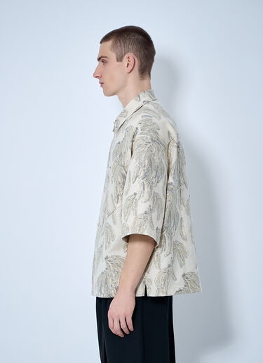 Jacquemus ラ シュミーズ アロエ フローラルシャツ ベージュ jac0160008