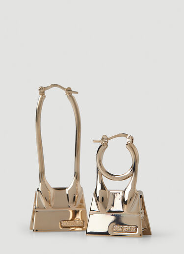 Jacquemus [Les Creole Chiquito Noeud] 이어링 골드 jac0246100