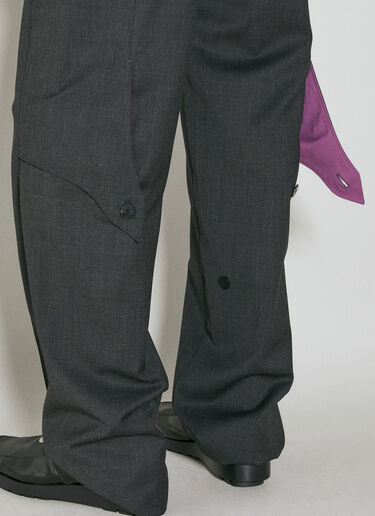 Kiko Kostadinov Megara Tailored Pants Grey kko0154001