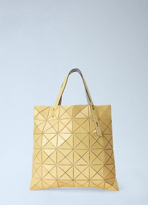 Bao Bao Issey Miyake Lucent One-Tone Tote Bag Yellow bao0366002