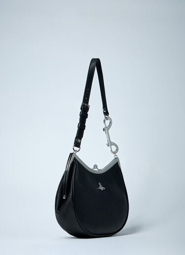 Vivienne Westwood Charm Frame Shoulder Bag Black vvw0261032