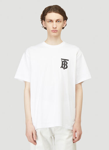 Burberry TB Monogram T-Shirt White bur0139006