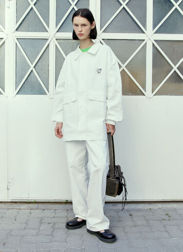 Sky High Farm Workwear Alastair Mckimm 워크웨어 팬츠 화이트 skh0354008