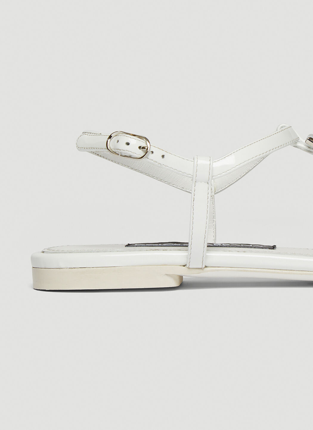 White cut out sandals 2025