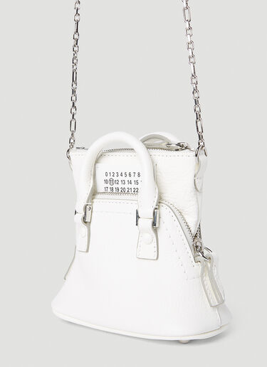 Maison Margiela 5AC Classic Baby Shoulder Bag White mla0251061