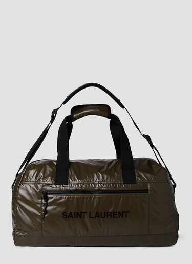 Saint Laurent NY Rip Duffle Bag Khaki sla0149051