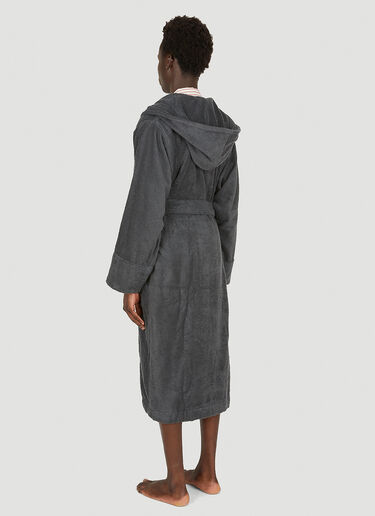 Hooded Bath Robe Tekla Hooded Bath Robe Grey tek0349011