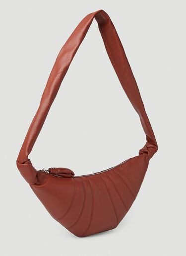 Lemaire Small Croissant Shoulder Bag Red lem0252016