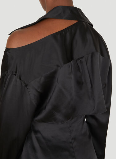 Cut Out Shirt Alexander Wang Cut Out Shirt Black awg0250019