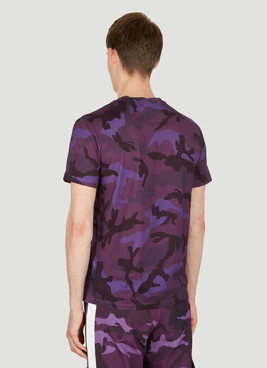 Valentino 迷彩T恤 紫 val0149008