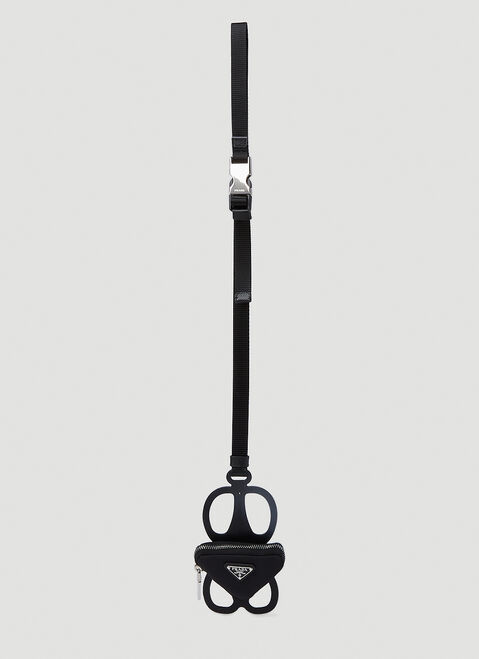 Moncler 트라이앵글 포켓 폰 홀더 블랙 mon0152048