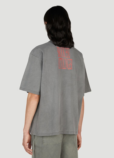 Ottolinger x Brook Hsu Oversized T-Shirt Dark Grey ott0152004