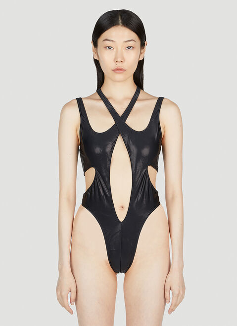 Ziah Asymmetric Swimsuit Black zia0251003