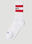 7 Moncler FRGMT Hiroshi Fujiwara Iconic Logo Socks Multicolour mfr0351002