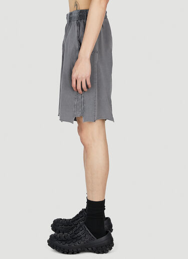 VETEMENTS Cut-Up Shorts Black vet0151014