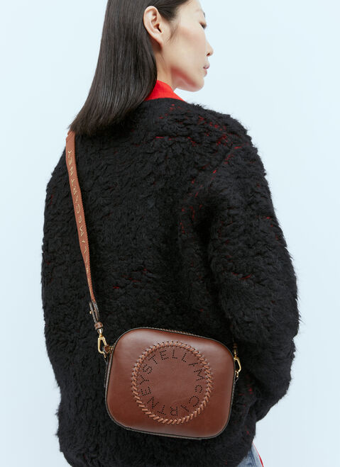 Stella McCartney Logo Mini Camera Bag Black stm0254005
