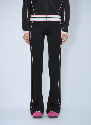 LN-CC® - Off-White: Fluid Track Slim Pants - Black Off-White Fluid Track Slim Pants Black ofw0264040